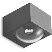 LUCANDE Utomhusbelysning , Almos, Svart, Metall, Modern