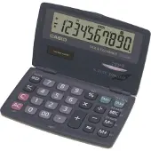 Casio SL-210TE - Fickkalkylator - 10 siffror - batteri, solcellspanel