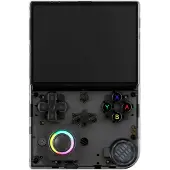 Bärbar spelkonsol för retrospel RG 40xx V BLACK TRANSPARENT