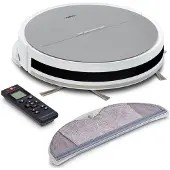 Medion LIFE E35 SW, Utan påse, Grå, Vit, Rund, Laddning, 70 dB, 0,4 l