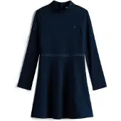Tommy Hilfiger Klänning - Essential - Dark Natt Marinblå - - 14 år (164) - Klänning