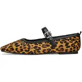 Tommy Hilfiger Tommy Jeans Leopard Print Mary Jane Ballerinas