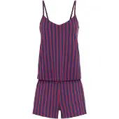 LASCANA Kort pyjamas marinblå / bär