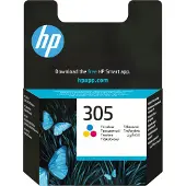 HP Bläck 305 Original Färg 3YM60AE