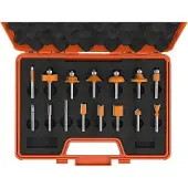 Cmt Fräs borrset HW; 8 mm; 15 delar
