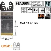 Cmt Instickssågblad OMM13-X50 ExtraLong Life; 32 mm; 50 st.