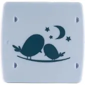 Reer Väckningslampa - 3-in-1 - 7x7,3x2,5 cm - - One Size - Nattlampa