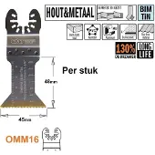 Cmt Instickssågblad OMM16-X1 ExtraLong Life; 45 mm; 1 st.