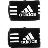 Adidas Benskydd Hållare - Svart/Vit, storlek One Size