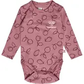 Hummel Body l/ä - hmlElvira - Rosa - - 2 år (92) - Body L/Ä