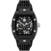 Philipp Plein PWVBA0423 The Skeleton Eco Herrklocka 44mm svart