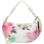 Desigual Axelremsväska 'Kuwait' turkos / mörklila / ljusrosa / off-white