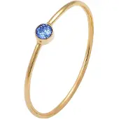 Elli Ring blå / guld