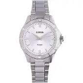 Lorus Watches Silver 34 Mm Damklocka