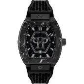 Philipp Plein PWPUA0624 The Hexagon Phantom Herrklocka 44mm svart