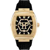 Philipp Plein PWPUA0424 The Hexagon Phantom Herrklocka 44mm svart