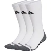 Adidas Sportsockor 'Performance Grip CLIMACOOL Cushioned Crew 3 Pairs' grå / svart / vit