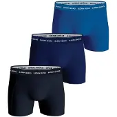 Björn Borg Boxershorts 3-pack Blå Mörkblå Ljusblå Storlek