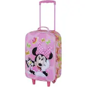 KARACTERMANIA Disney Minnie Mouse Kitten Soft 3d Trolleyväska