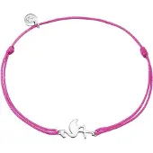 Glanzstücke Armband fuchsia / silver