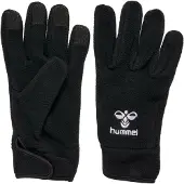 Hummel Spelarhandskar Fleece - Svart, storlek Medium