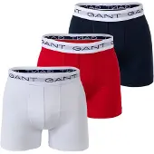 Gant Boxershorts blå / ljusröd / vit