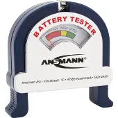 Ansmann Batteritestare Check-It Mätområde (batteritestare) 1,2 V, 1,5 V, 3 V, 9 V Batteri, Batteri 4000001-510