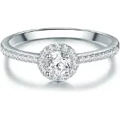 Trilani Ring silver / transparent
