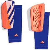 Adidas Benskydd Tiro League - Lucid Blue/Röd/Vit, storlek L: 160-180 cm