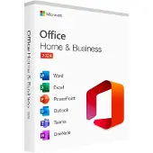 Microsoft Office Home and Business 2024 - Boxpaket - 1 PC/Mac - medielös - Win, Mac - svenska - Eurozon