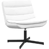 vidaXL Skrivstol Vit 63 x 75 x 76 cm PU