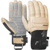 Reusch - Skidhandskar - Marco Odermatt Tan/Black för UnisexSoftshell - Storlek 8 - Beige