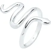 Elli Ring 'Schlange' silver