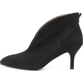 Woden Valentine Low Cut S Höga Klackstövletter