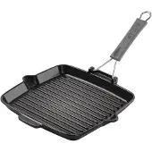 Staub Fyrkantig Grillpanna Induktion 24 Cm