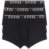 GUESS Boxershorts 'BRIAN' purpur / svart / vit