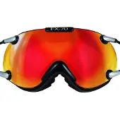 Casco Skidglasögon FX-70 Carbonic vit silver M