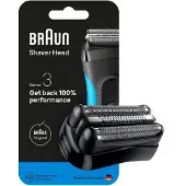 Braun Series 3 Electric Shaver Original Replacement Head 21b Black