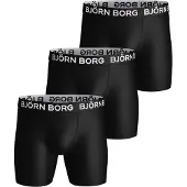 Björn Borg Sports Boxers 3-pack Svart Storlek