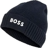 BOSS Mössa 'Asic' mörkblå / vit