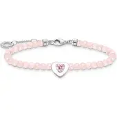 Thomas Sabo Sabo Charming pop pink armband A2092-035-9-L19v
