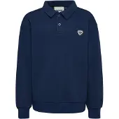 Hummel Loose Pique Pikétröja Med Lång ärm