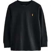 Next T-shirt gul / svart