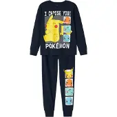 Name it Abel Pokemon Pyjamas Med Långa ärmar