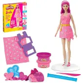 Play-Doh Barbie Designer Dolls - Hearts & Hair
