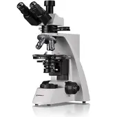 Bresser 5780000 Science MPO 401 Mikroskop Polarisationsmikroskop Trinokulär 1000 x transmitterat ljus