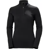 Helly Hansen Lifa Merino Midweight 1/2 Zip, Dam, Svart