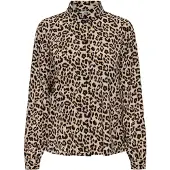 JDY Blus 'JDYBROOKE' beige / greige / svart