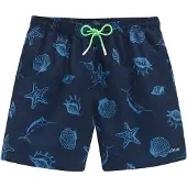 s.Oliver Badshorts marinblå / ljusblå