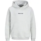 Jack & Jones Hoodie - Noos - JorNorrebro - White Melange - - 10 år (140) - Hoodie
